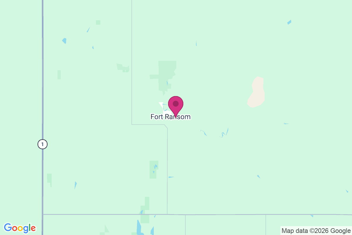 Fort Ransom map