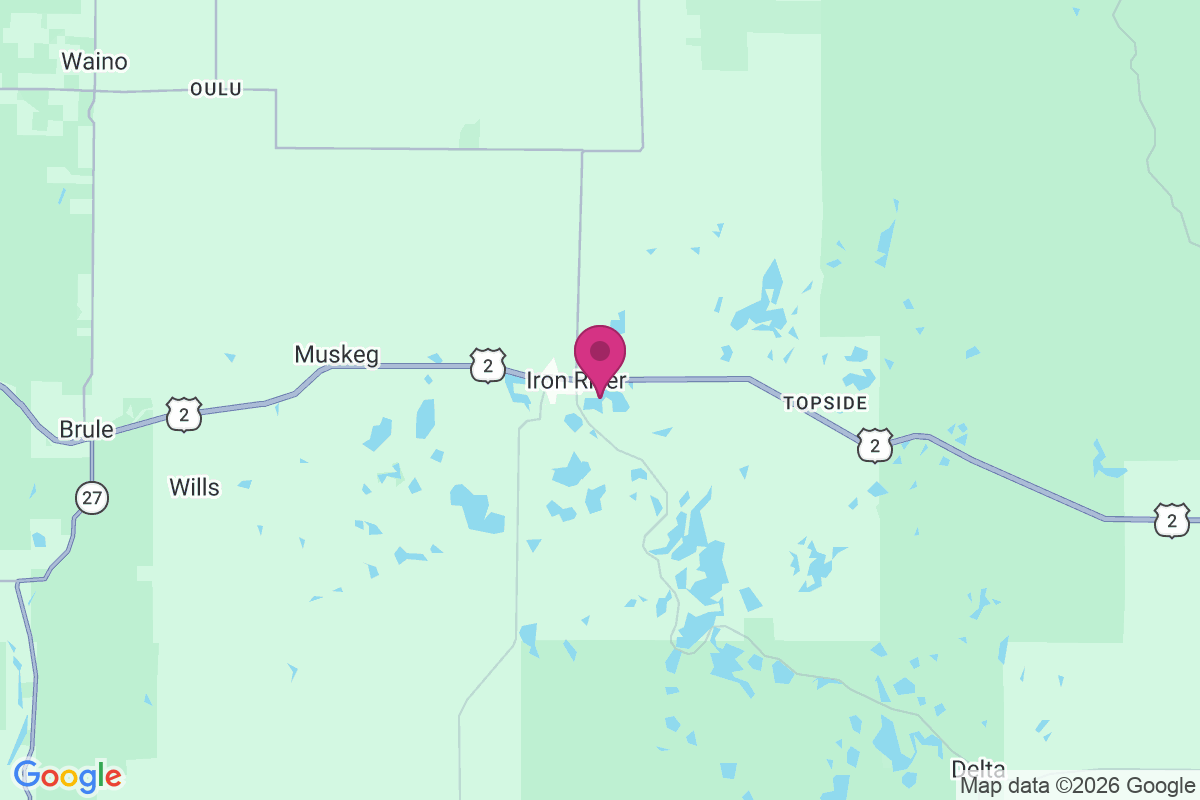 Iron River map