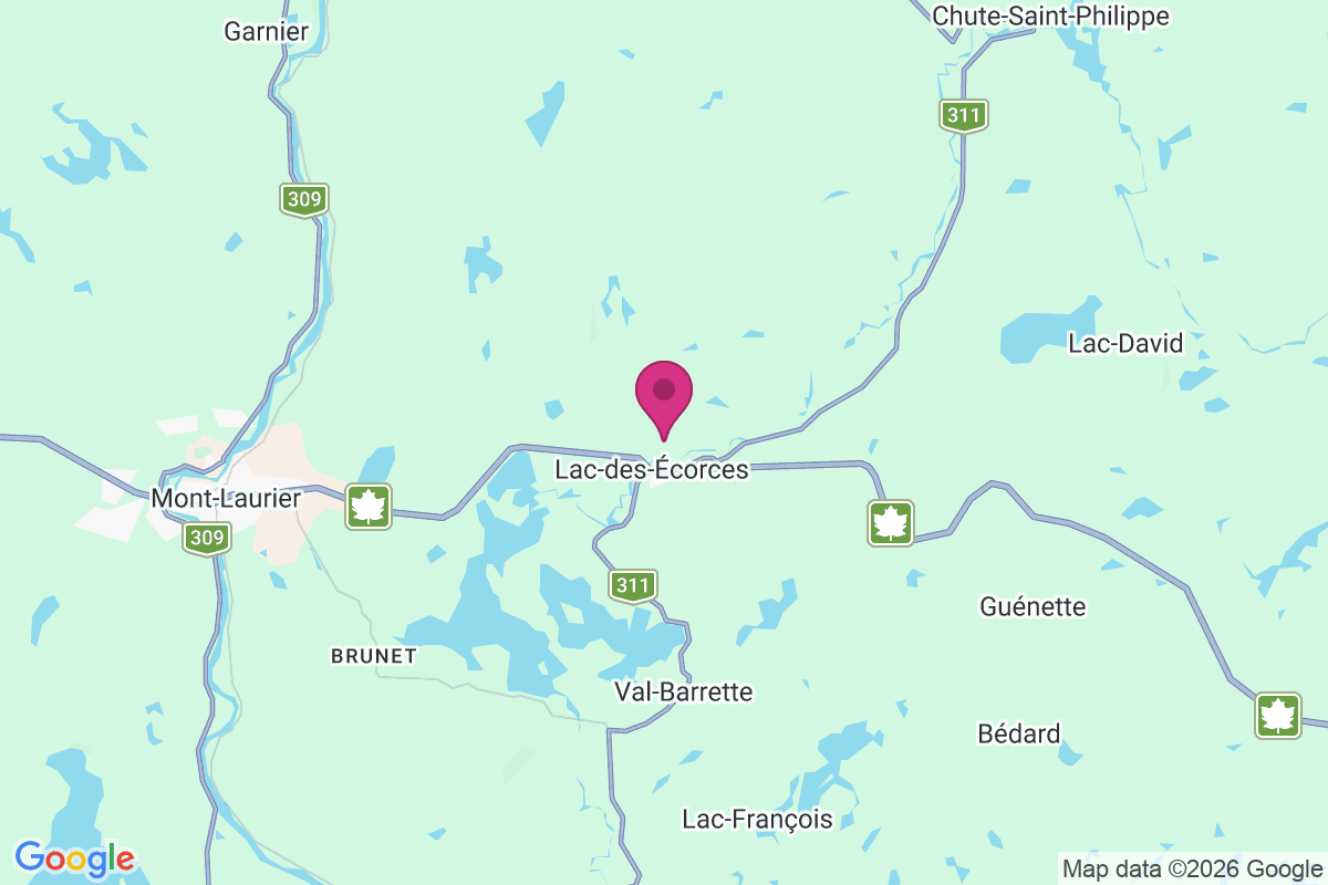 Notre-dame-de-pontmain map