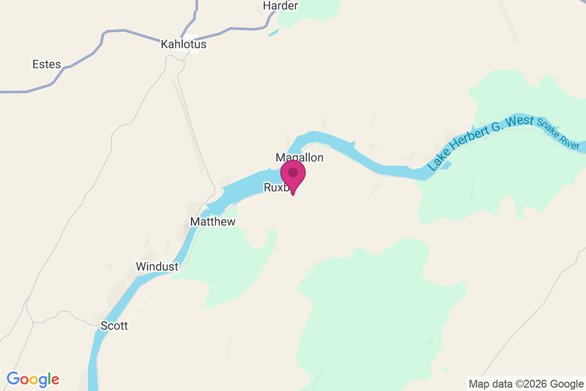 Ruxby map