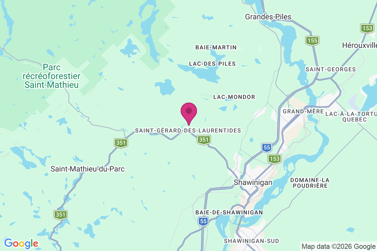 Saint-Gerard-des-Laurentides map