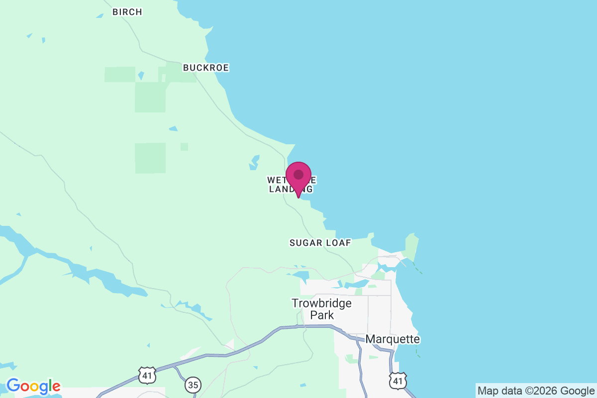 Freeman Landing map