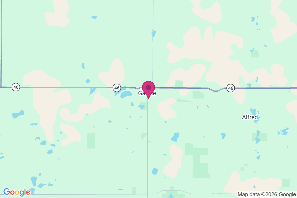 Gackle map