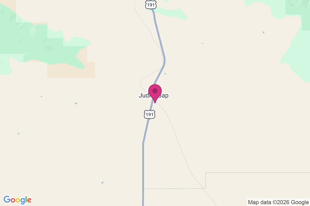 Judith Gap map