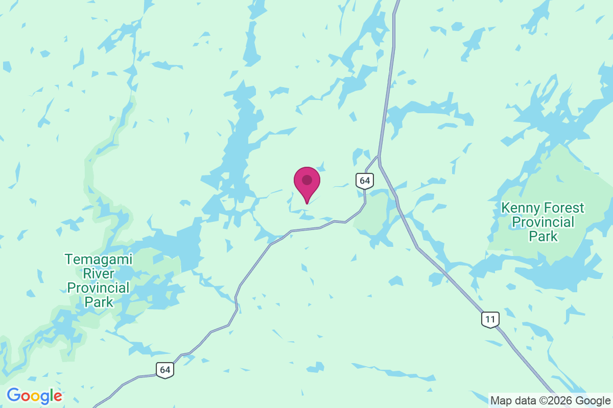 Marten River map