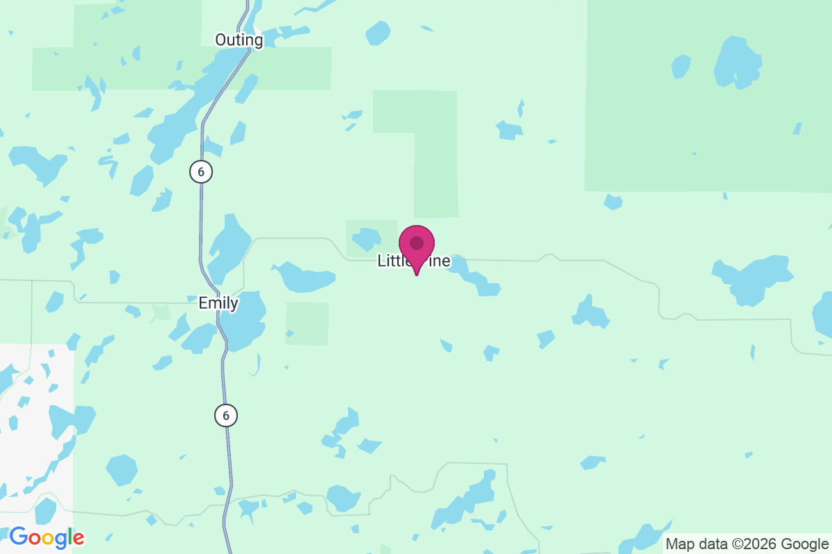 Little Pine map