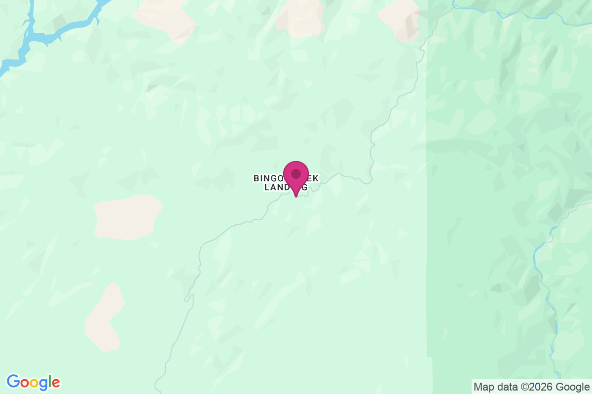 Bingo Creek Landing map