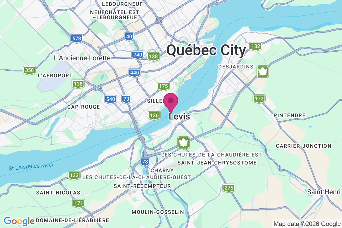 Sillery map