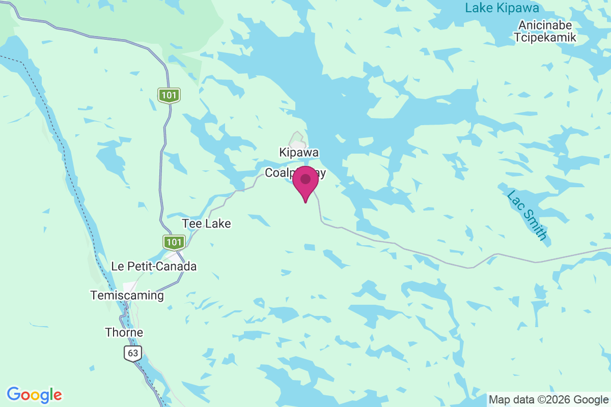 Kipawa map