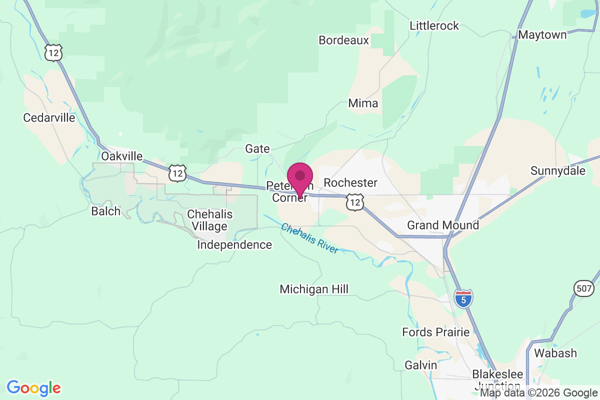 Peterson Corner map