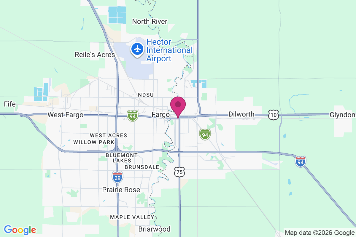 Moorhead map
