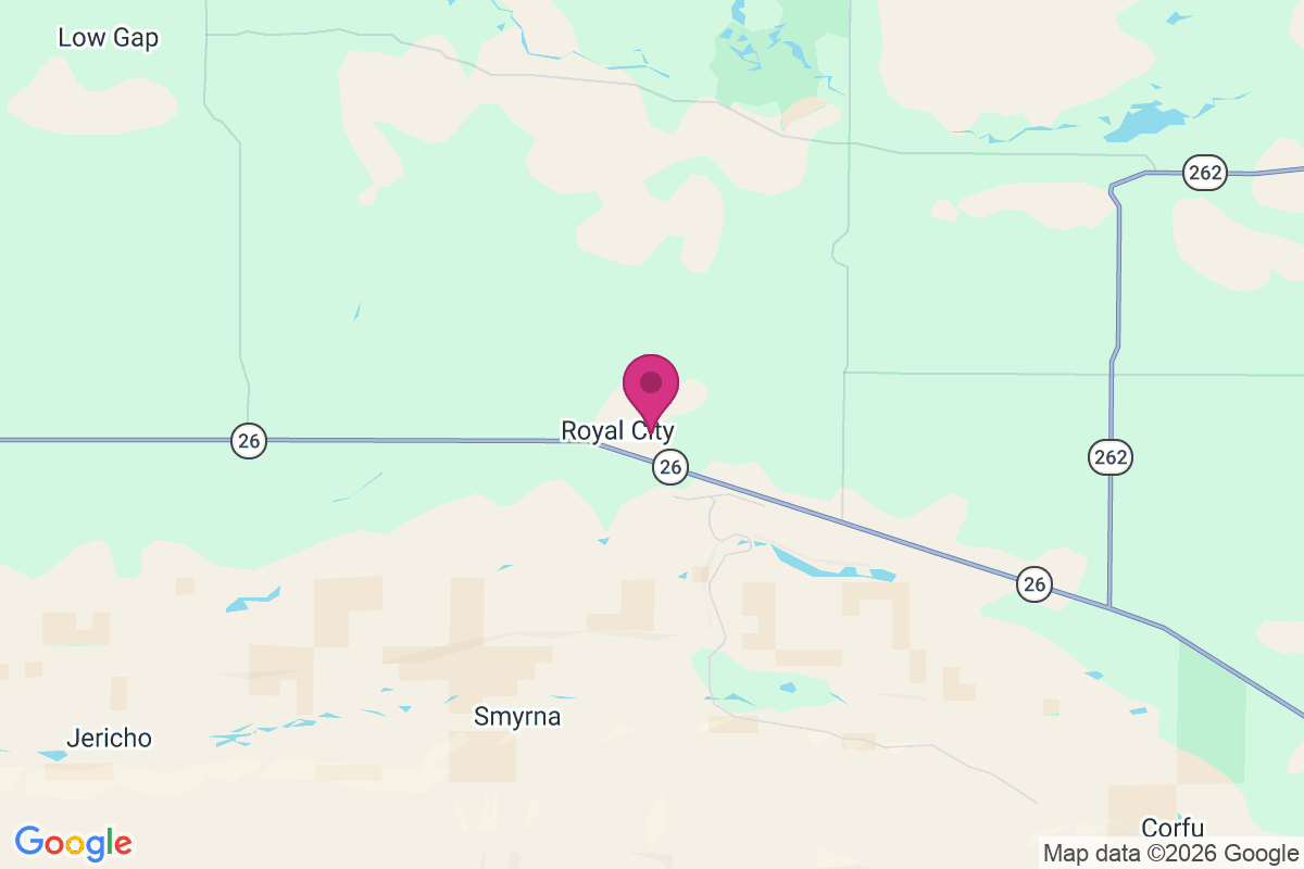 Royal City map