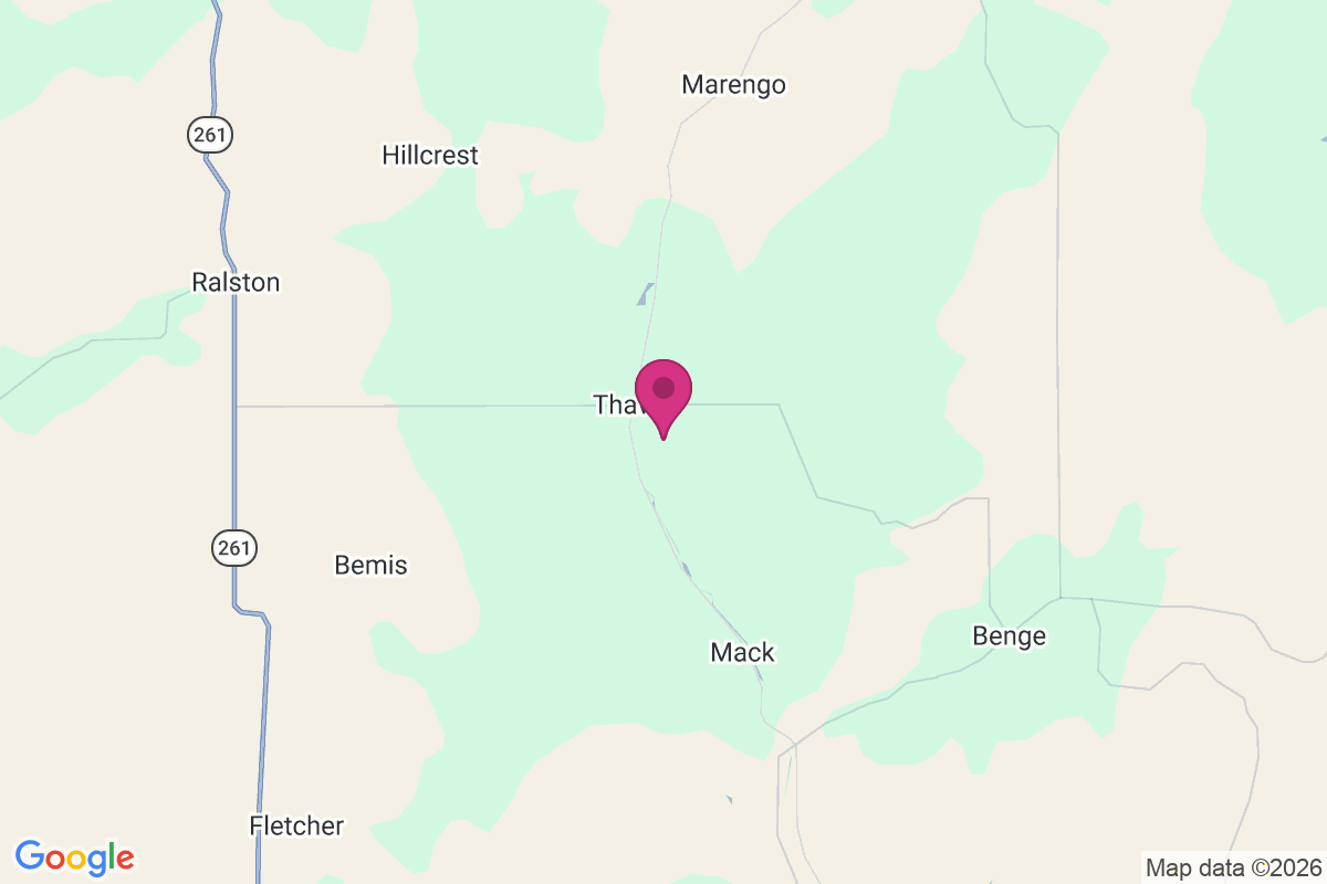 Thavis map