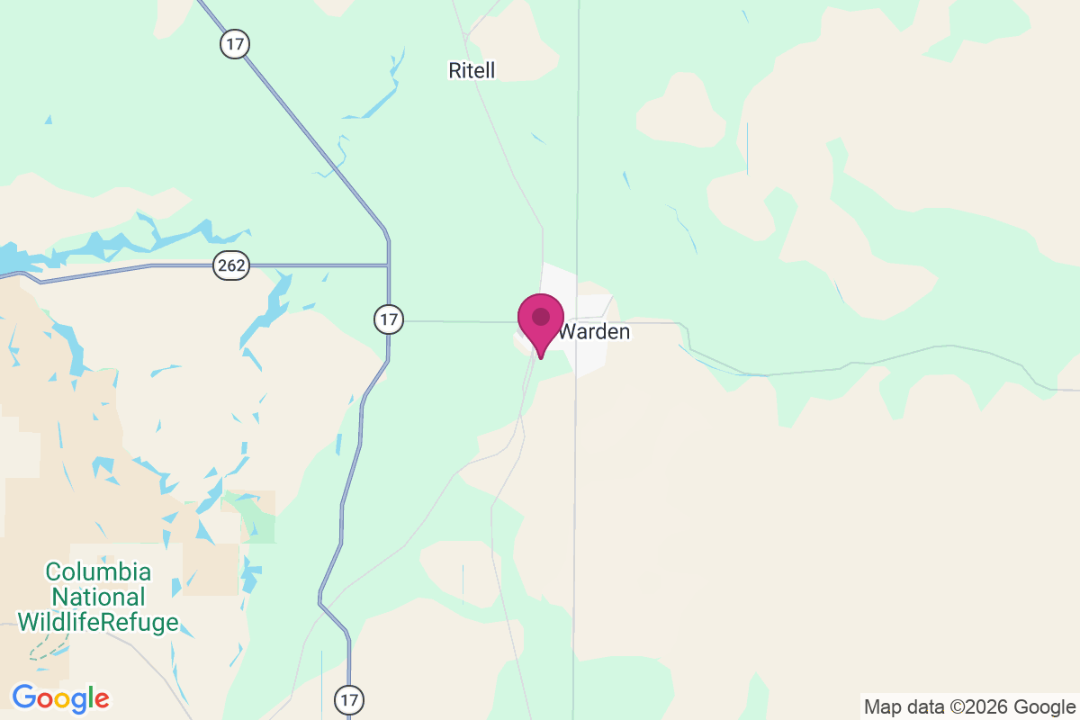 West Warden map