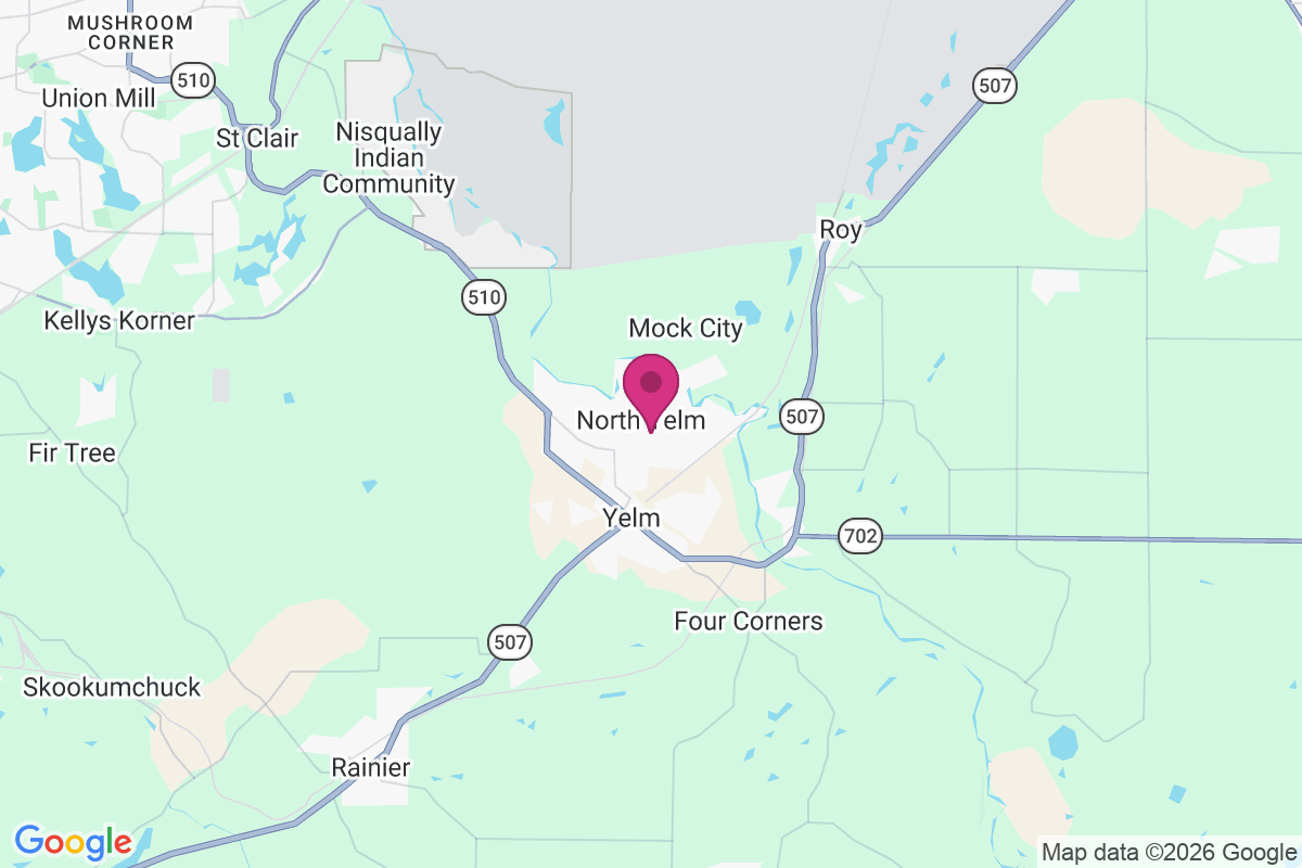 North Yelm map