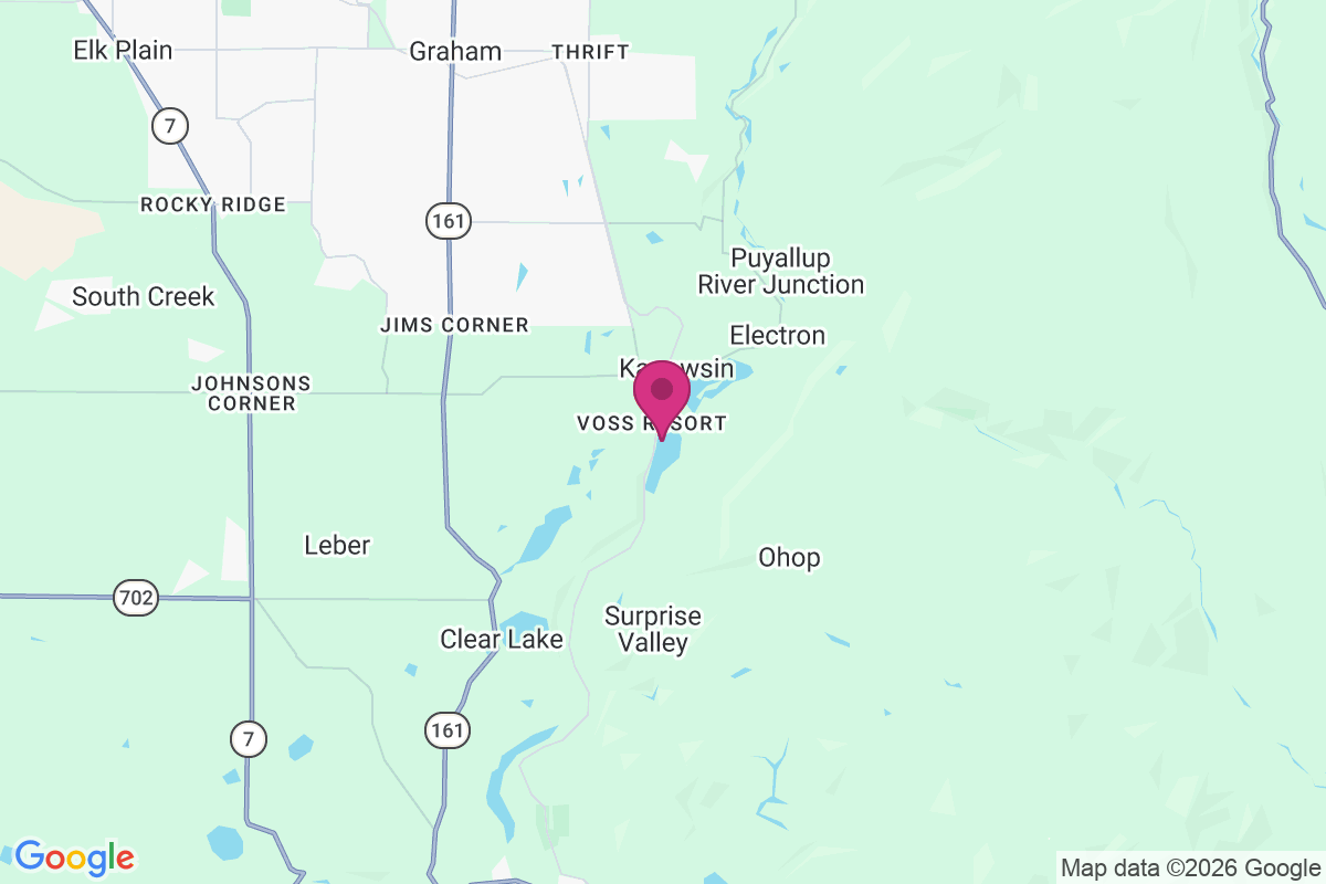 Voss Resort map