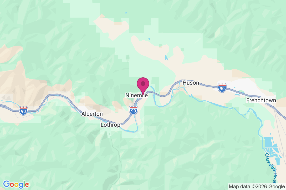 Ninemile map