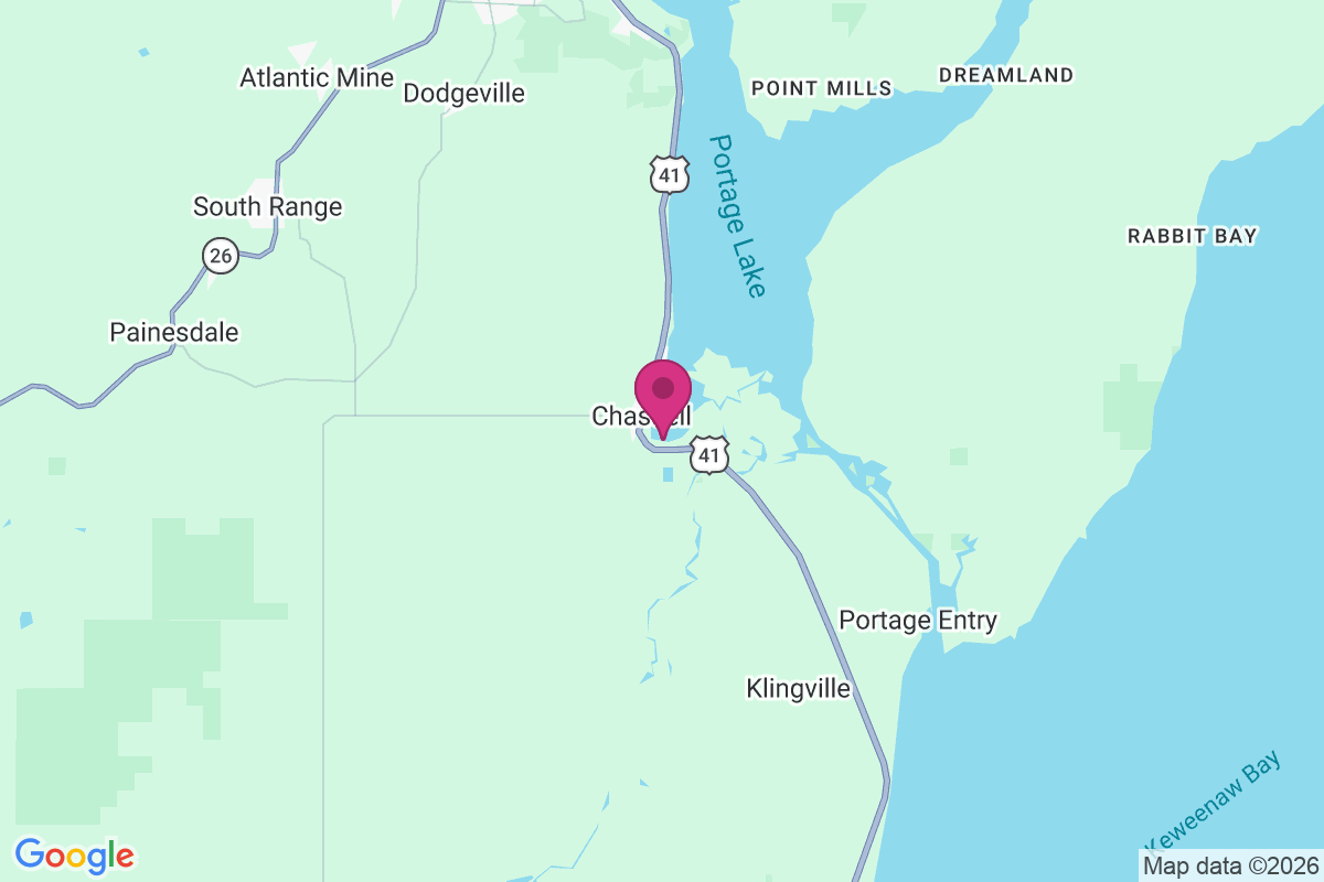 Chassell map