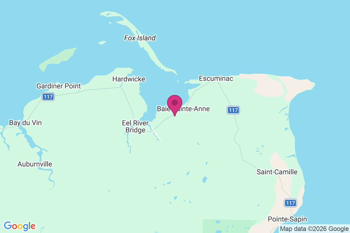 Baie St Anne map