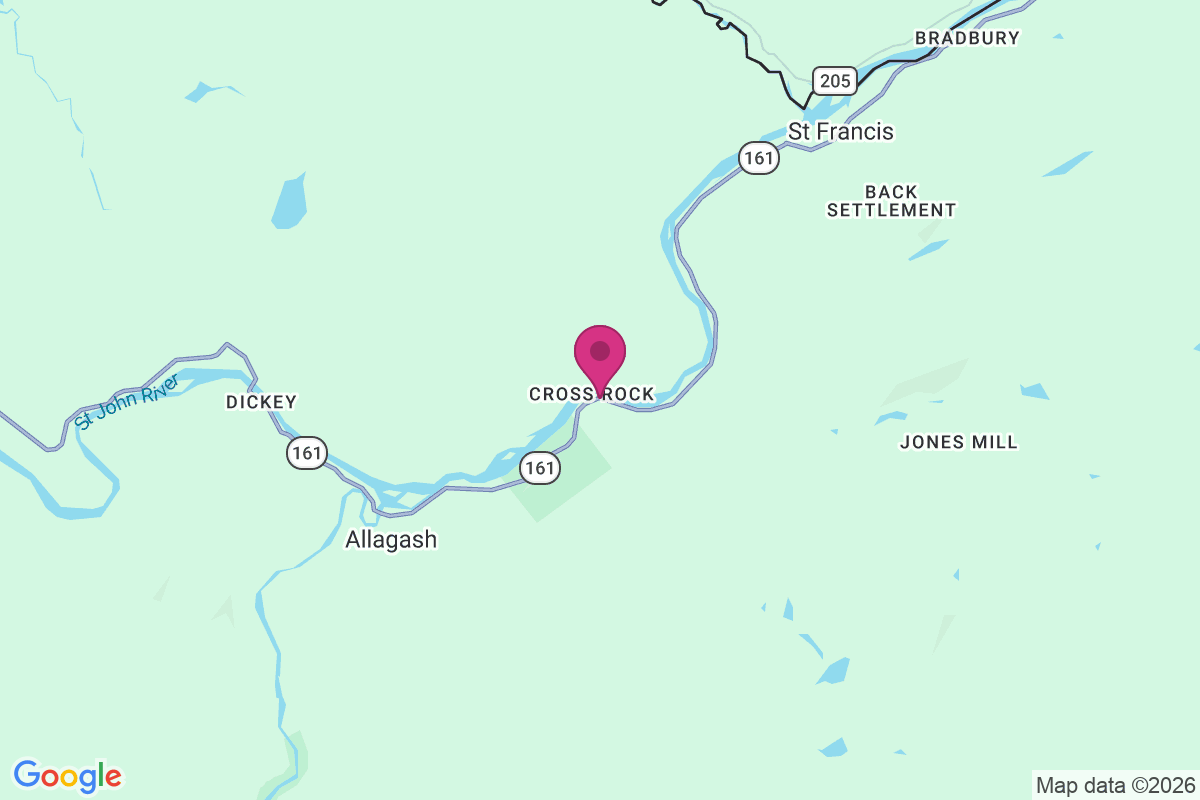 Cross Rock map
