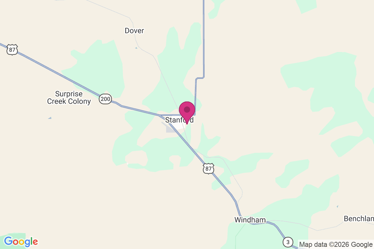 Hall Trailer Court map