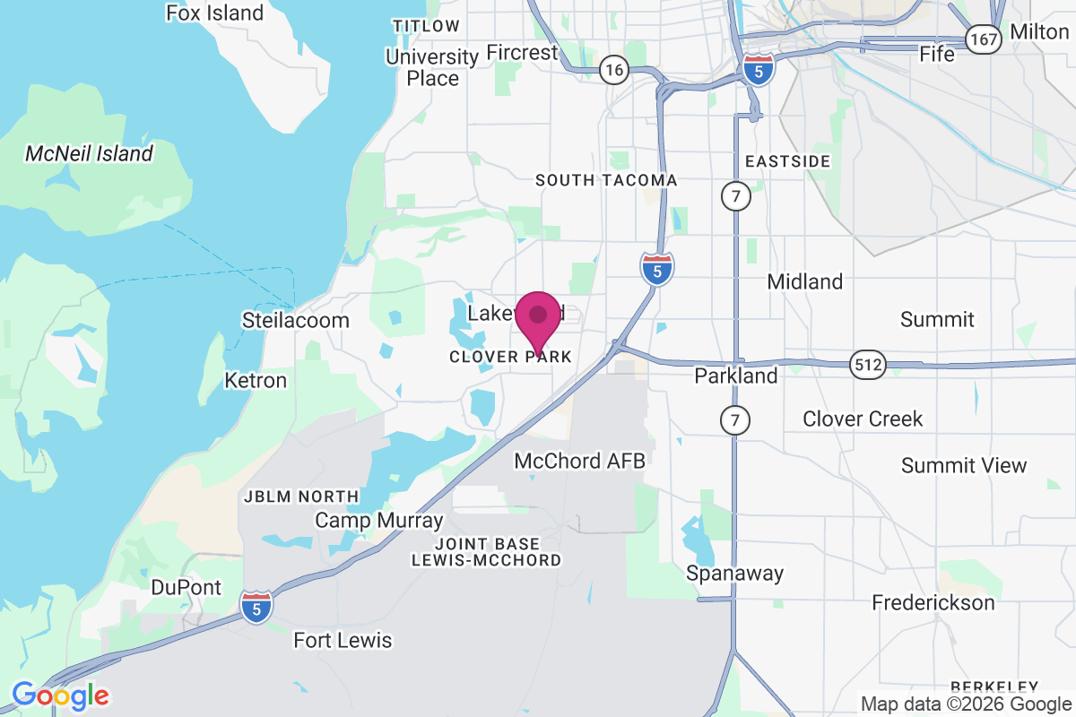 Clover Park map