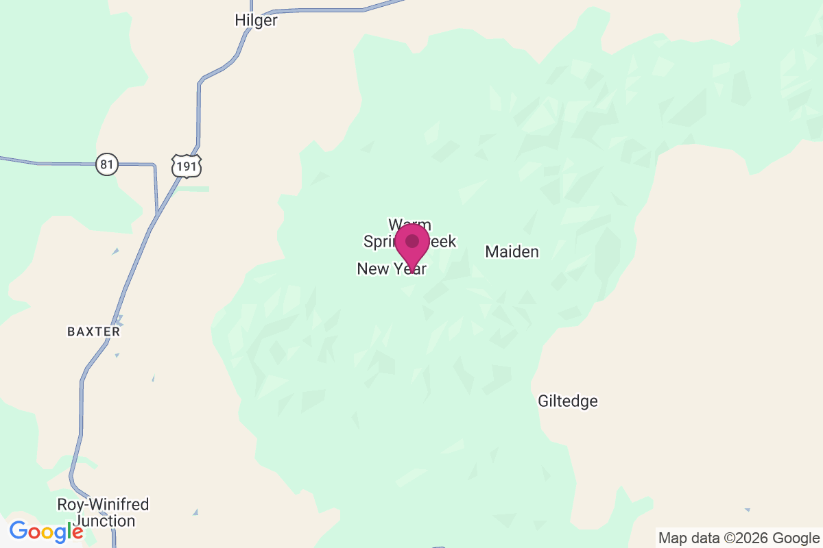 New Year map
