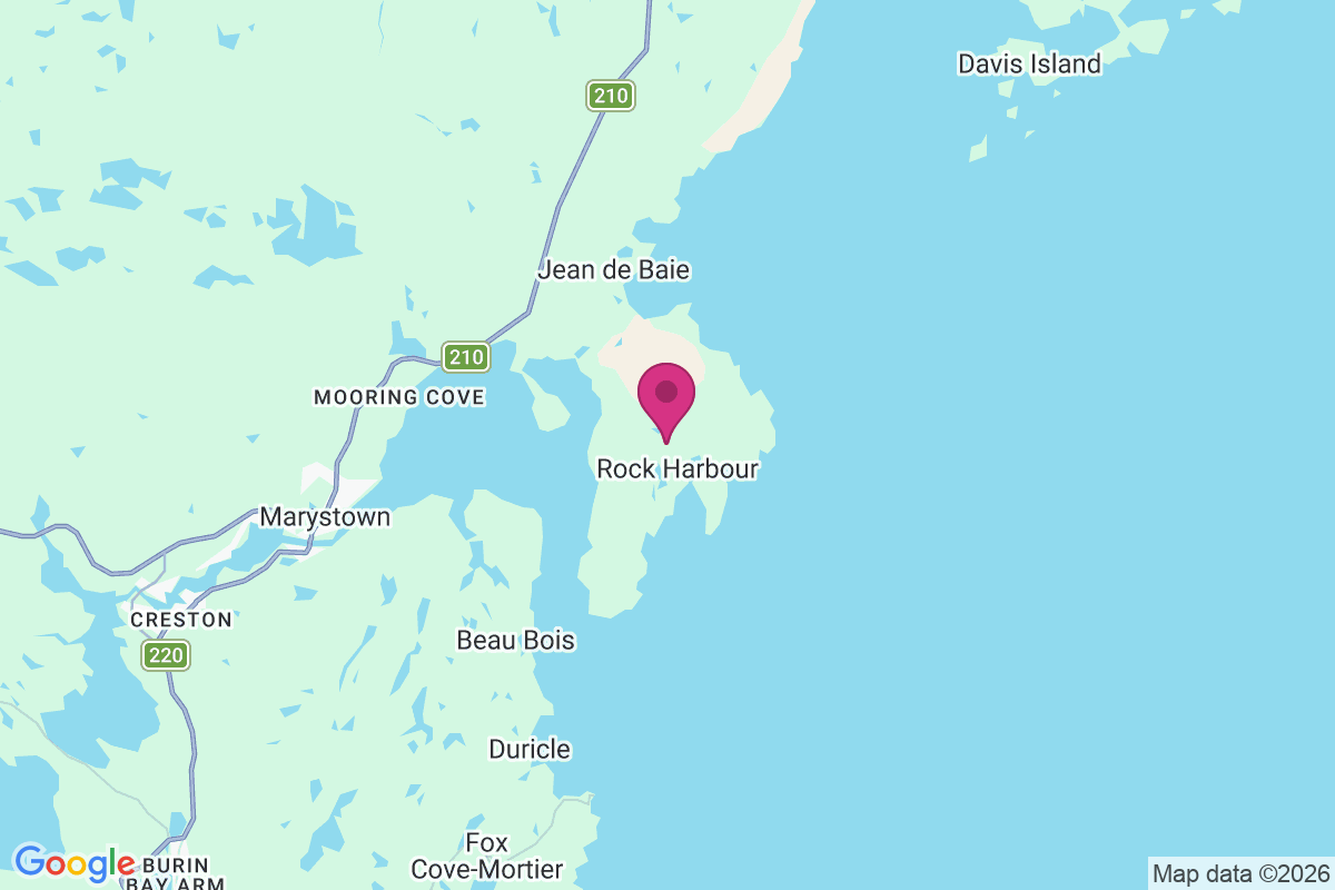 Rock Harbour map