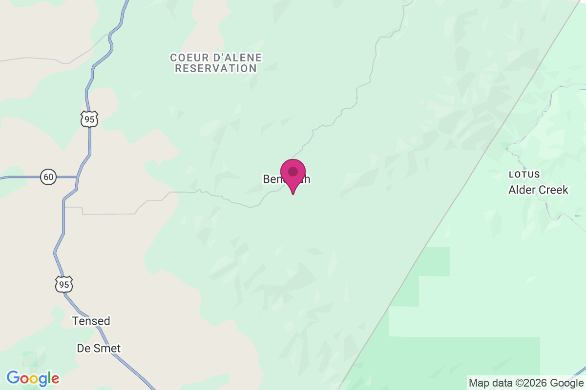 Benewah map