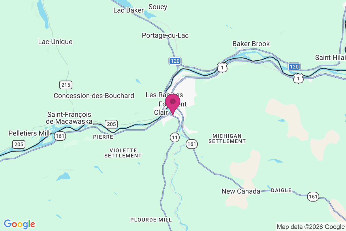 Fort Kent map