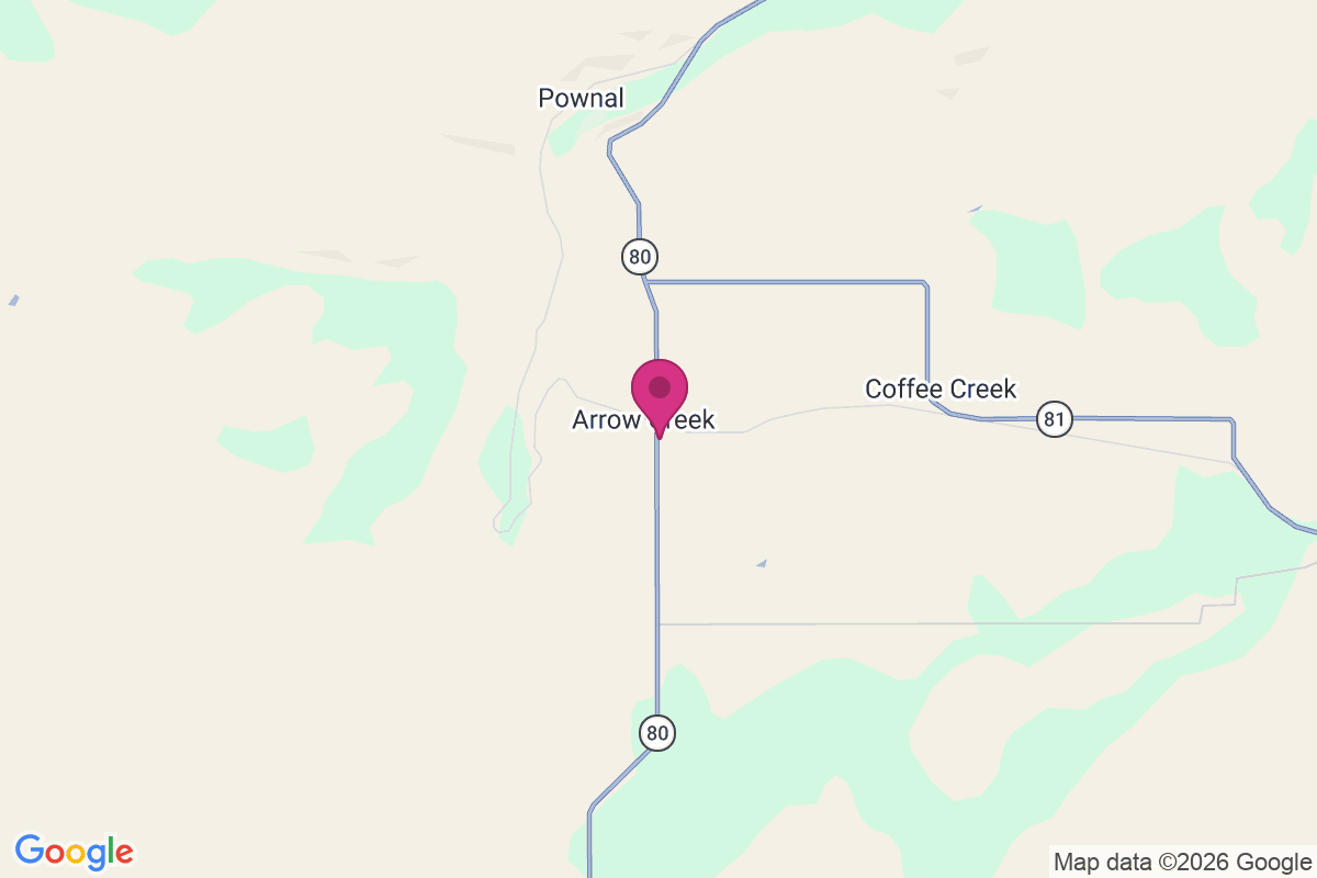 Arrow Creek map