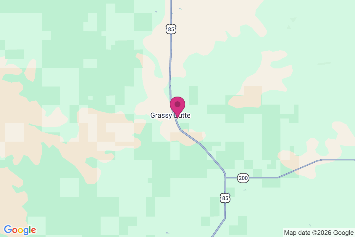 Grassy Butte map