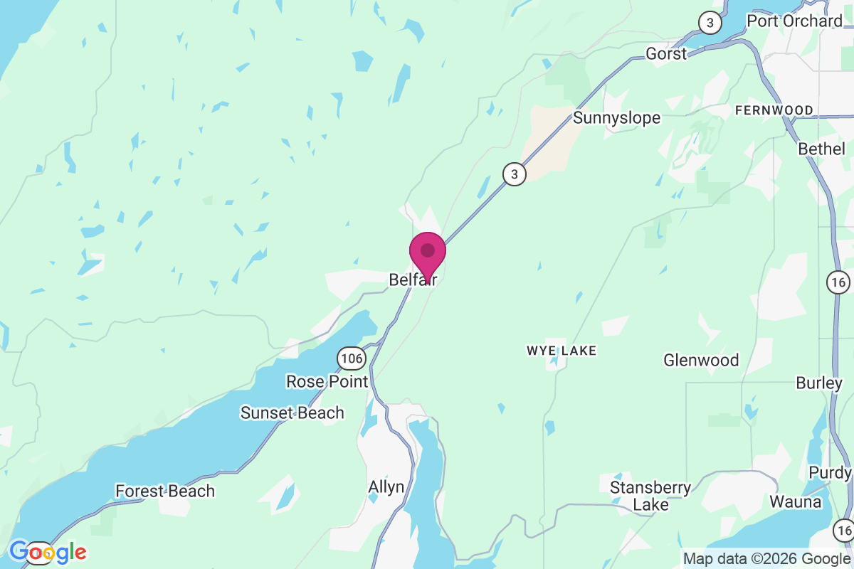 Belfair map