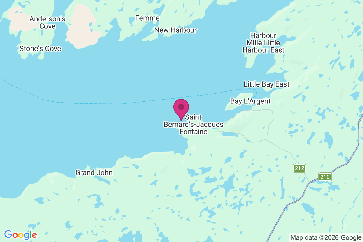 Saint Bernards map