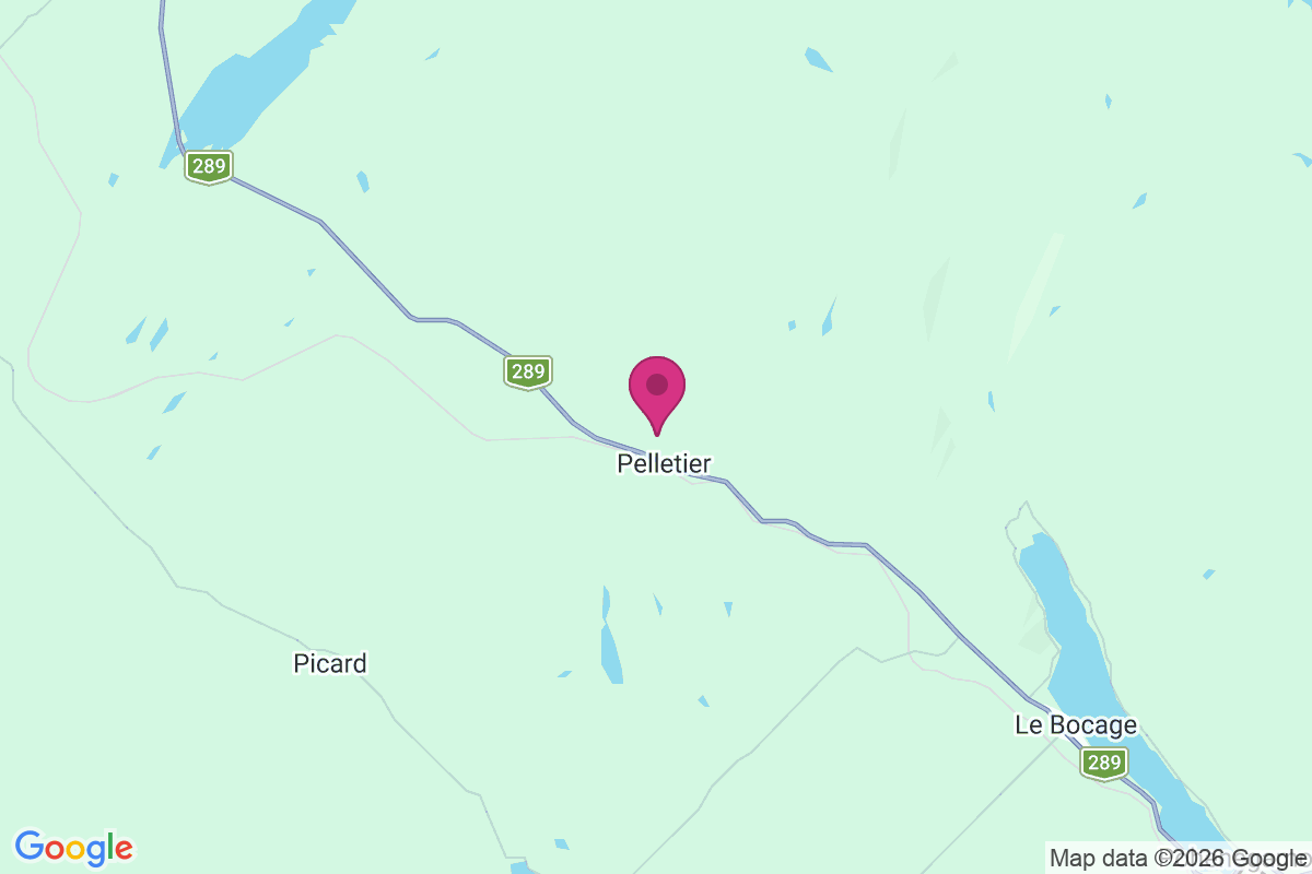 Pelletier Station map