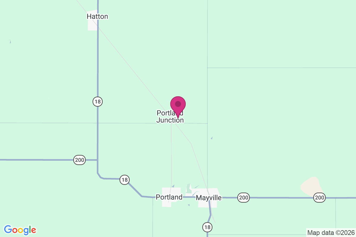 Portland Junction map
