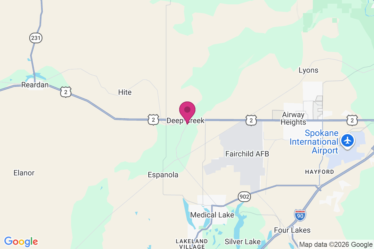 Deep Creek map