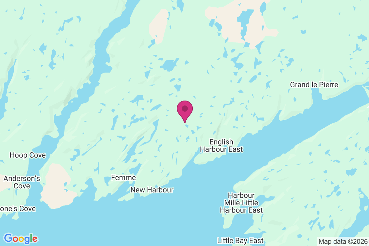 English Harbour East map