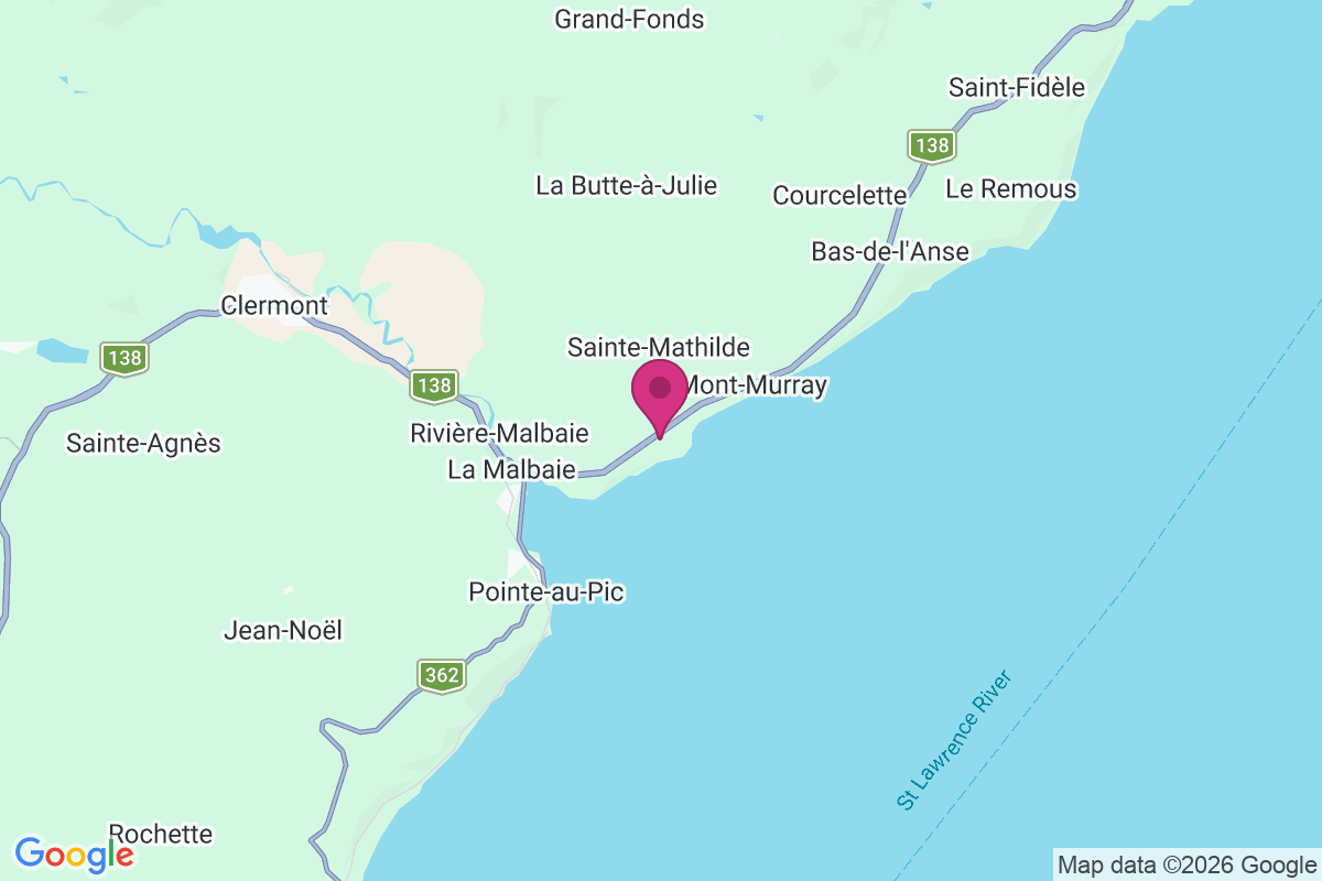 Cap-A-L'Aigle map