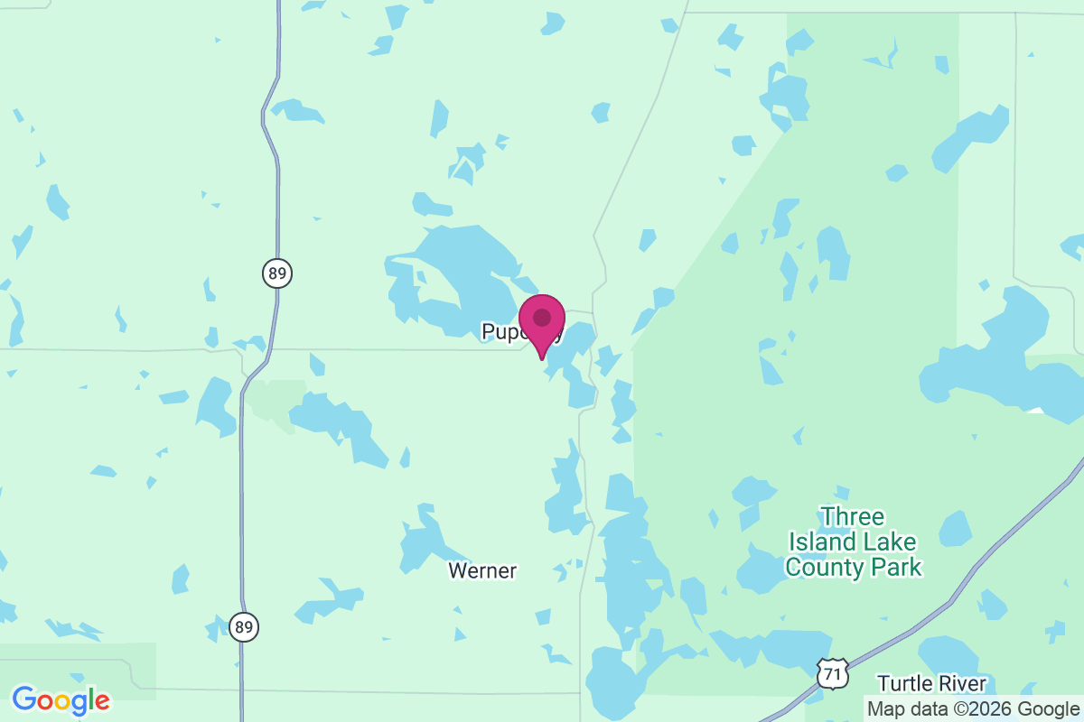 Puposky map
