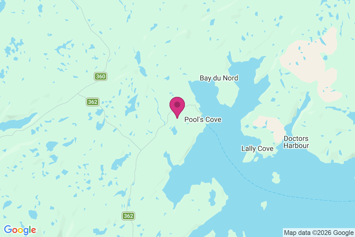 Pool's Cove map