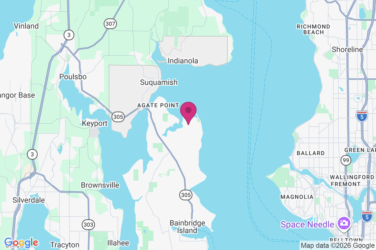 Port Madison map
