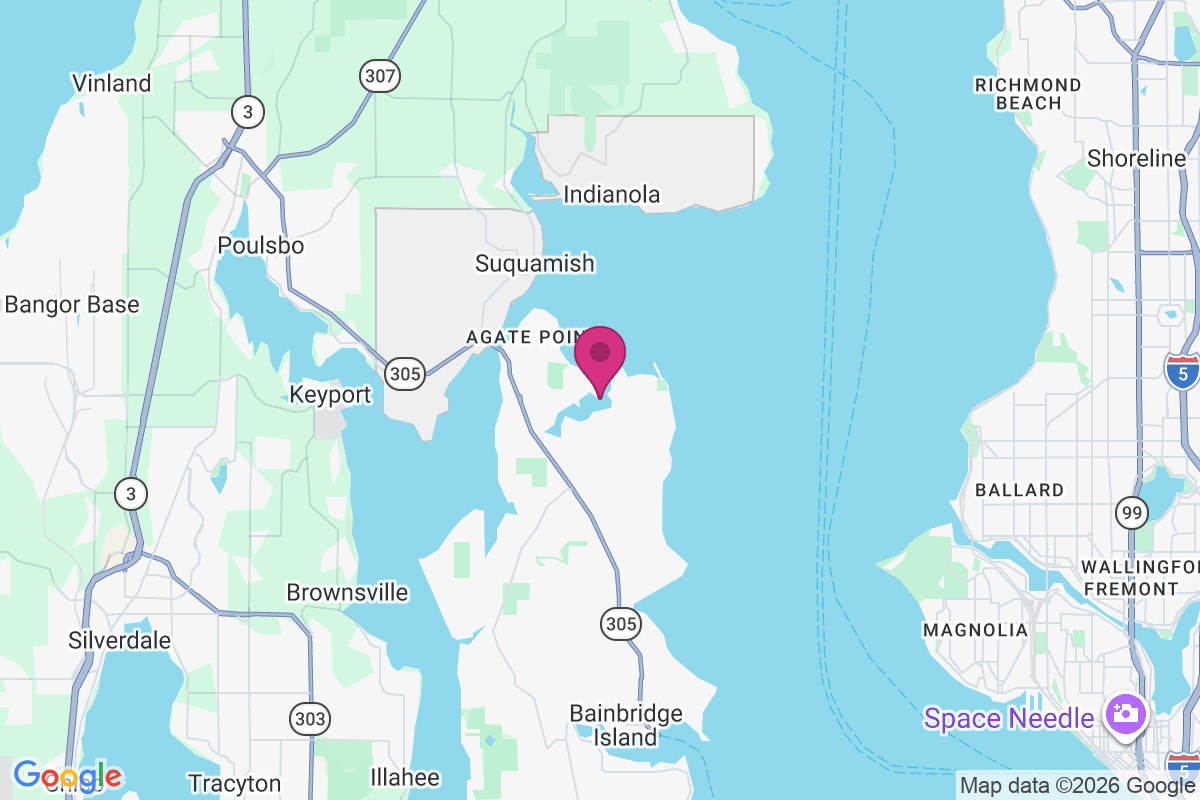 West Port Madison map