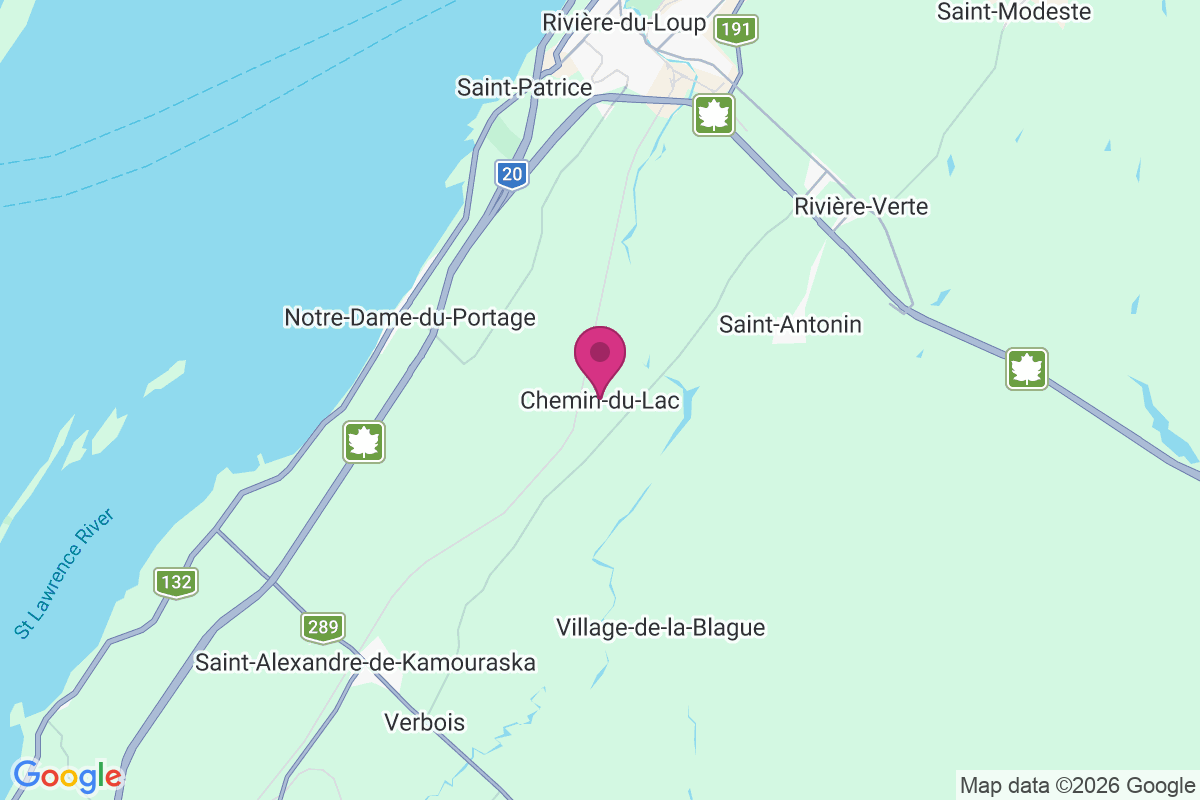 Chemin-du-Lac map