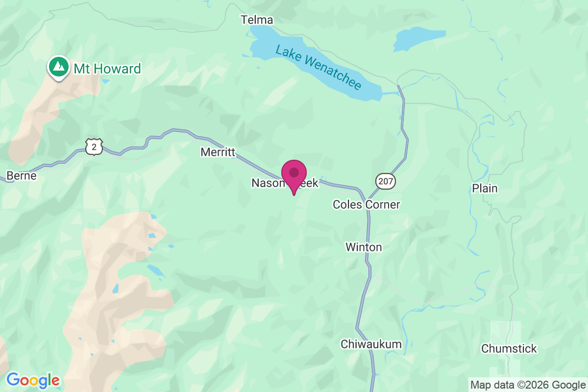 Nason Creek map