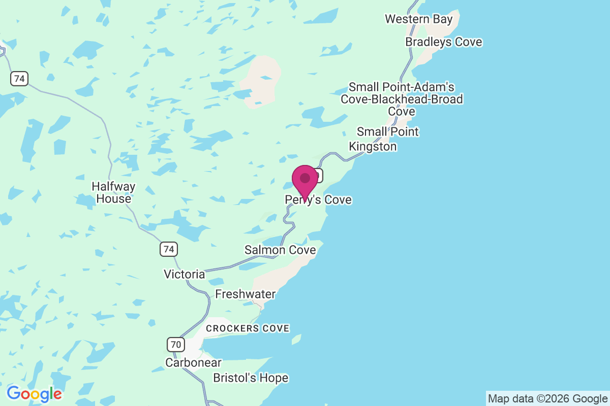 Perrys Cove map