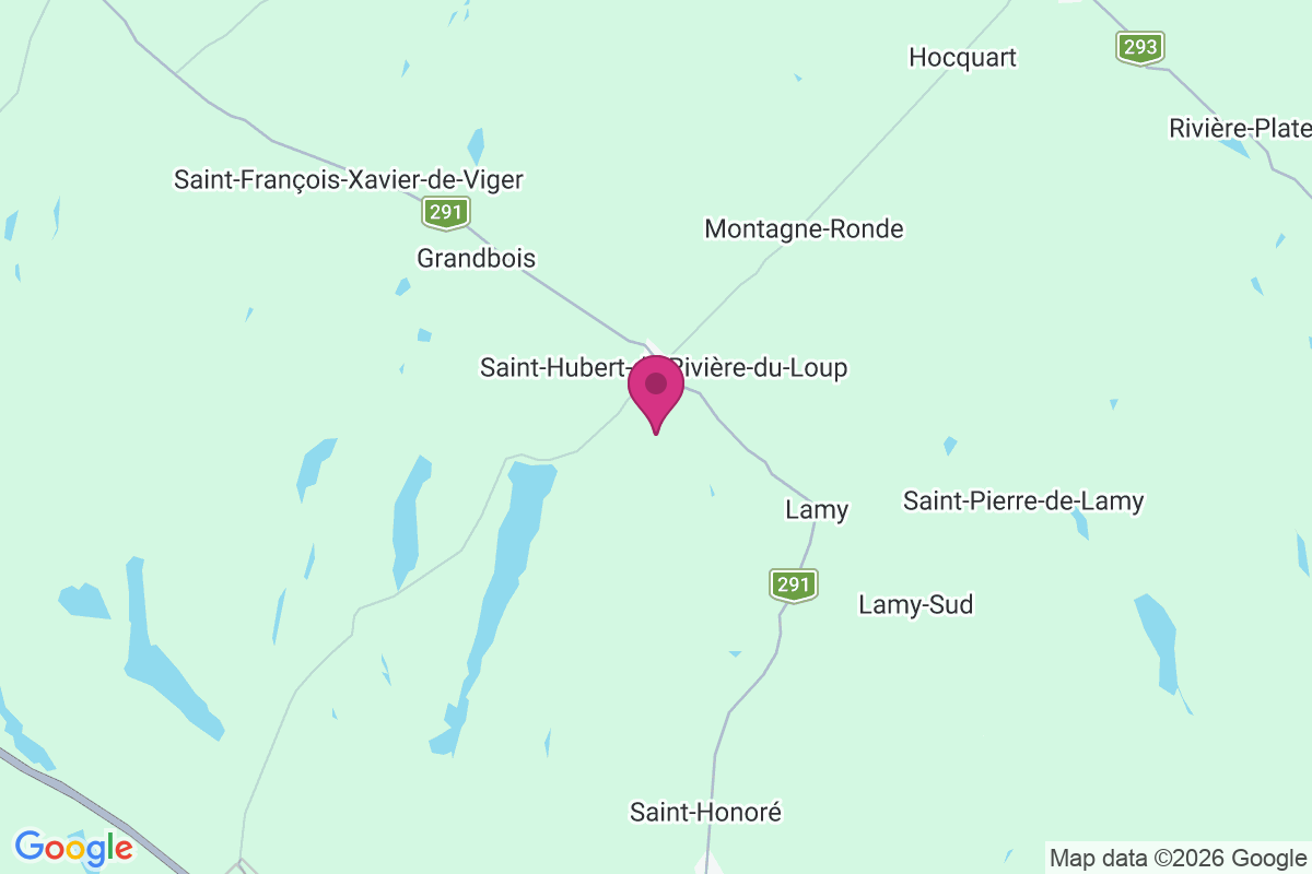 Saint-Hubert map