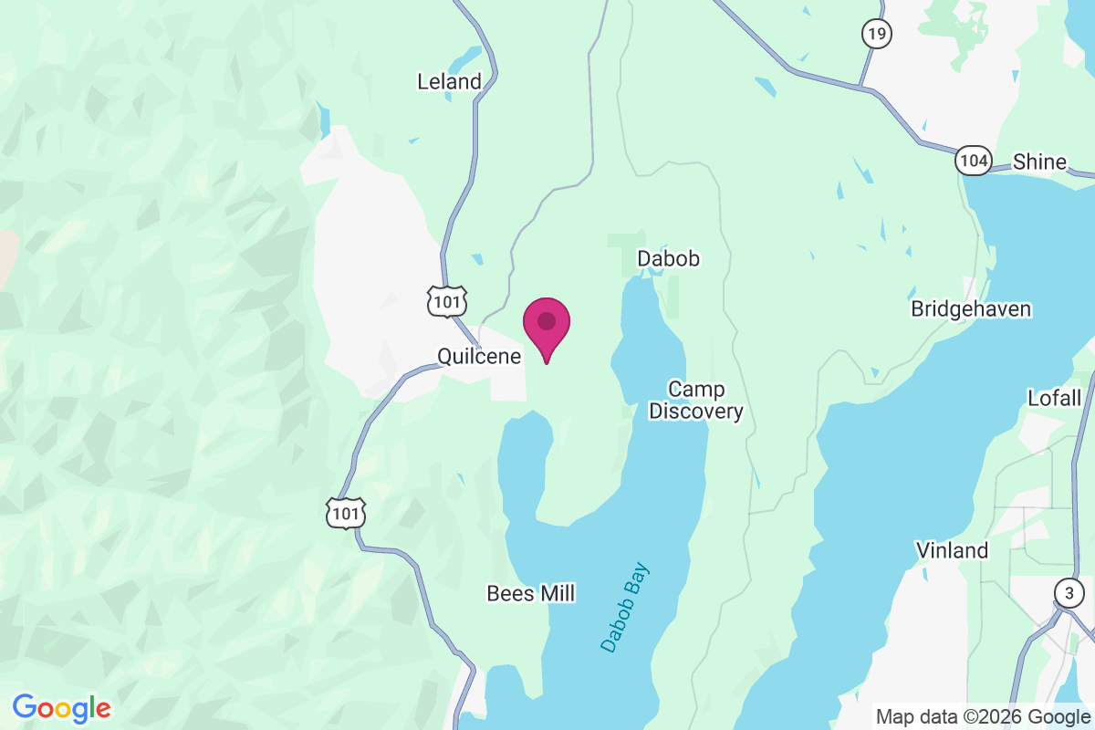 East Quilcene map