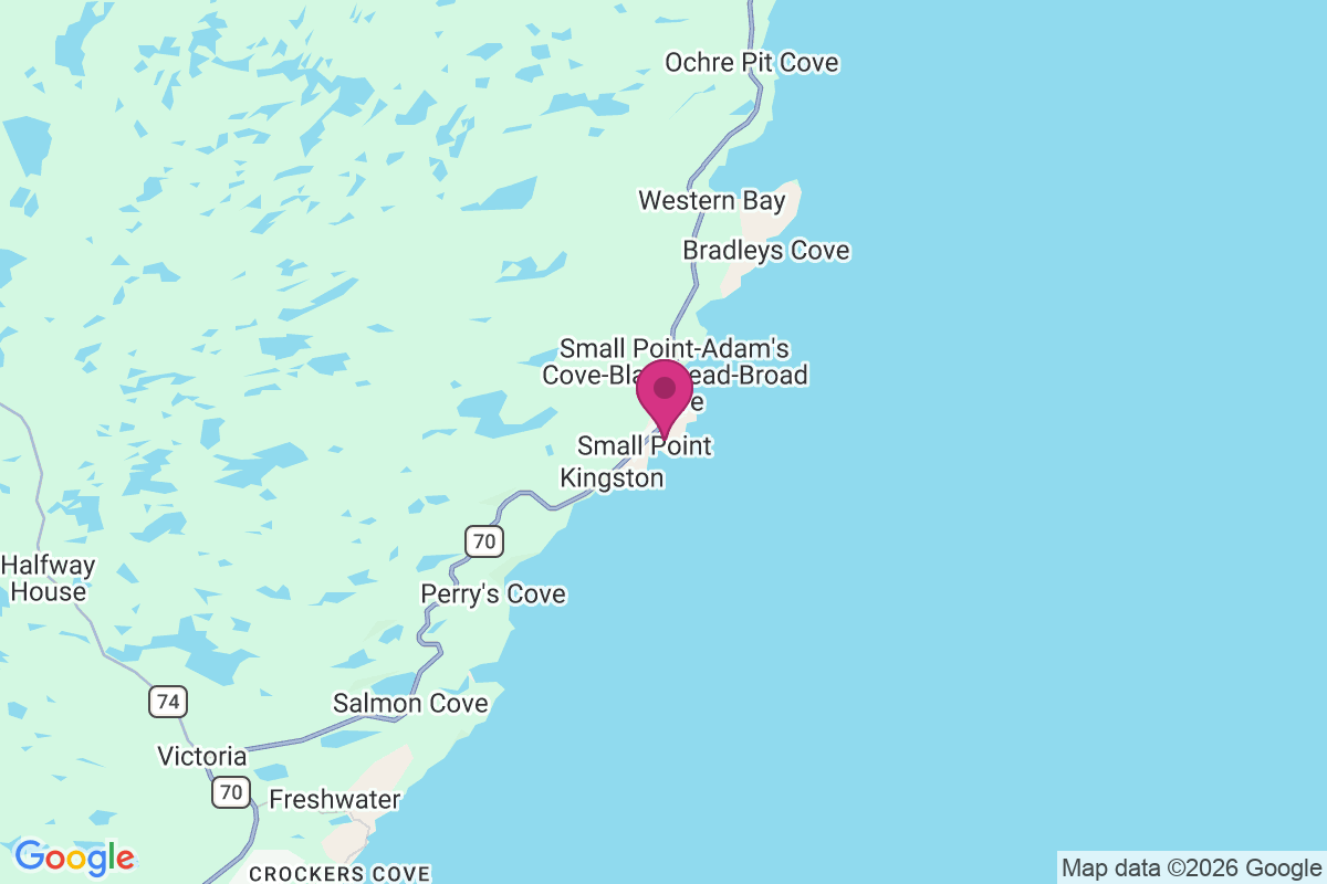 Small Point-Broad Cove-Blackhead-Adams Cove map