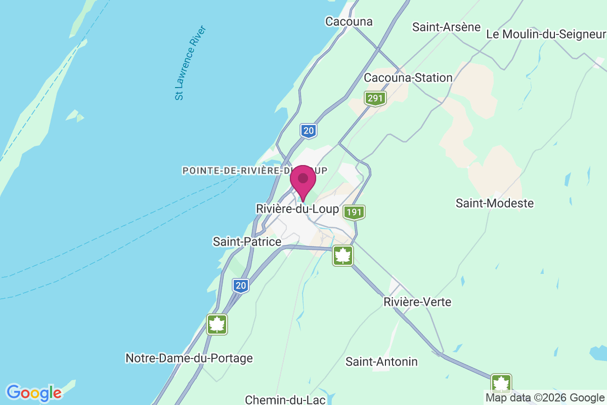 Saint-arsene map